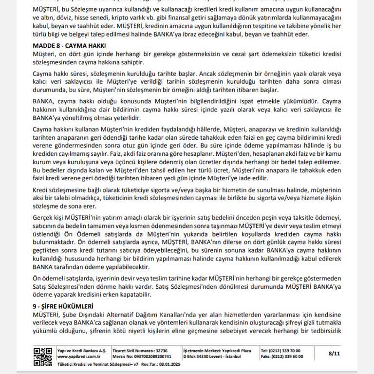 Yapılandırma İşleminde Eksik Bilgilendirme Ve İptal Talebimin Reddedilmesi