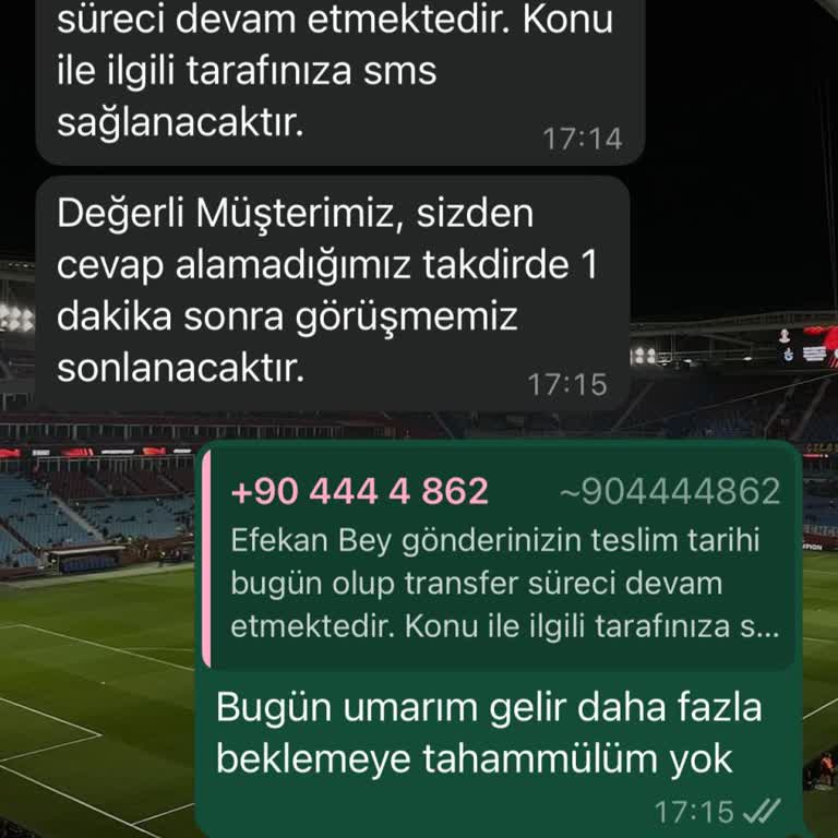 Teslimat Sözü Tutulmadı, Kargom Hala Gelmedi