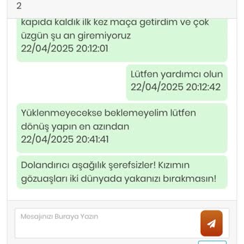 Maç Biletiyle Yaşadığımız Mağduriyet Kızımı Üzdü
