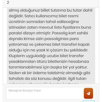 Maç Biletiyle Yaşadığımız Mağduriyet Kızımı Üzdü