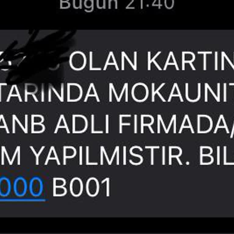 Zara Giyim Üzerinden Bilgim Dışında Kredi Kartı İşlemi Ve Mağduriyet