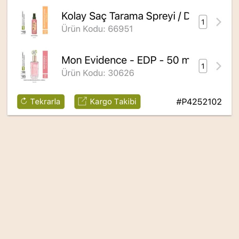Parfüm İçeriği Değişmiş, İade Kodu Verilmiyor Mağdur Oldum