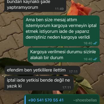 Sipariş İptali Ve Para İadesinde Yaşanan Sorun