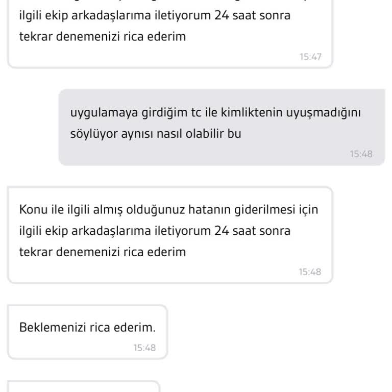Kimlik Doğrulama Sorunu Nedeniyle Parama Ulaşamıyorum