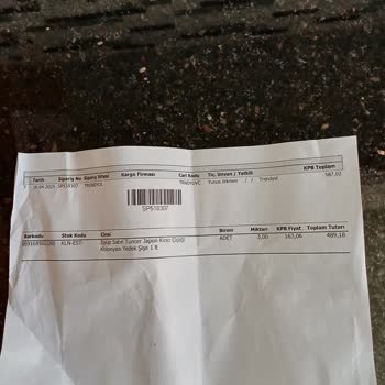 Ürün Adedi Ve Fatura Tutarında Tutarsızlık Yaşadım