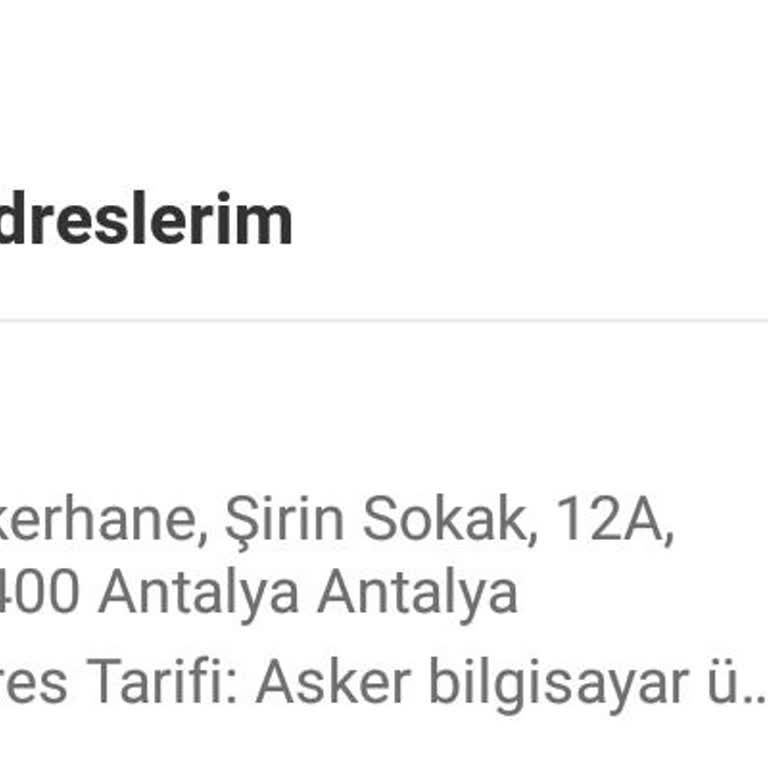 Yanlış Adrese Teslim Edilen Siparişime Ücret İadesi Yapılmıyor