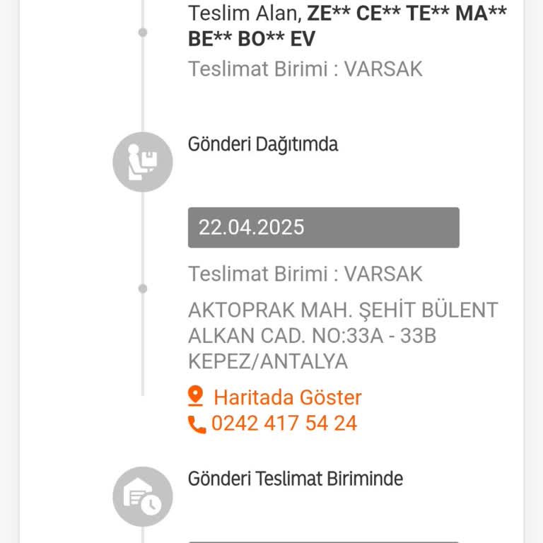 MNG Kargo Kargom Tanımadığım Birine Teslim Edildi, Mağdur Edildim