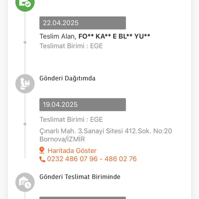 MNG Kargo Teslim Edilmemiş Kargoya Sahte Teslimat Kaydı!