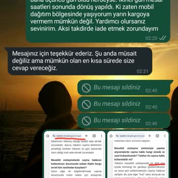 Yanlış Ürün Kombini Ve Haksız İade Kesintisi Mağduriyeti