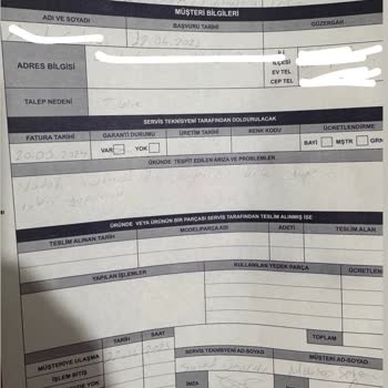 Kısa Sürede Tiftiklenen Yatakta Müşteri Hatasıyla Mağdur Edildik