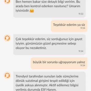 Trendyol İade Sürecinde Haksız Suçlama Ve Üyelik Kapatılması