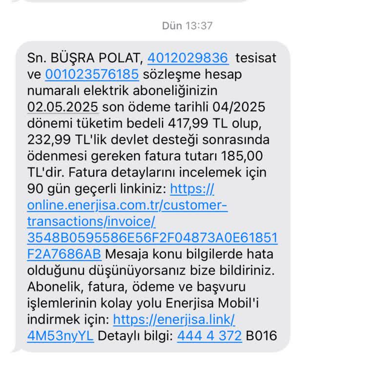 Faturam Sebepsiz Yere Üç Katına Çıktı, Mağdurum