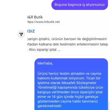 İade Talebim Reddedildi, Tüketici Haklarım Gözetilmedi
