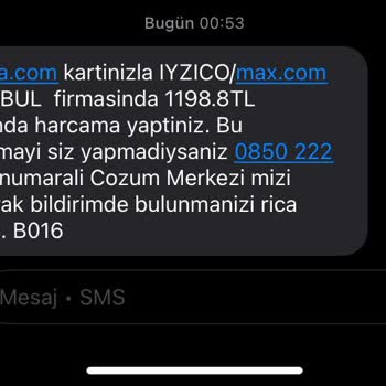 İzinsiz Kredi Kartı İşlemi Ve Para Çekimi