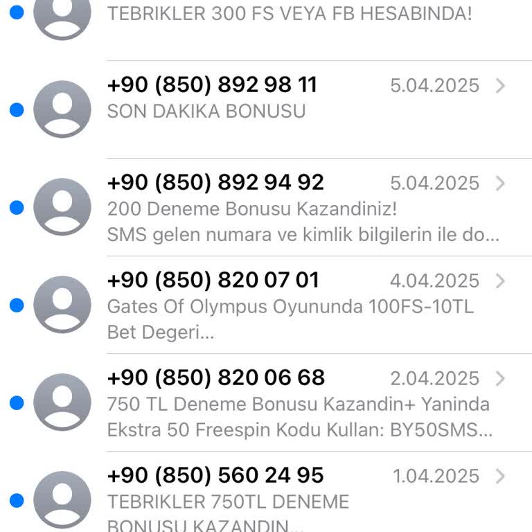 Yasa Dışı Bahis Mesajlarına Karşı Kalıcı Çözüm İstiyorum