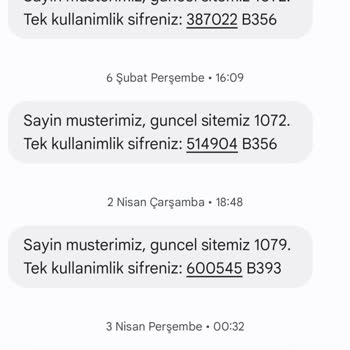 Haberim Olmadan Hesabım İçin Sürekli Kod Geliyor!