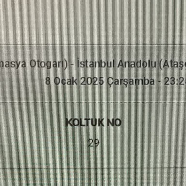 Bilette Belirtilen Terminallerde İndirilmedim, Mağdur Edildim