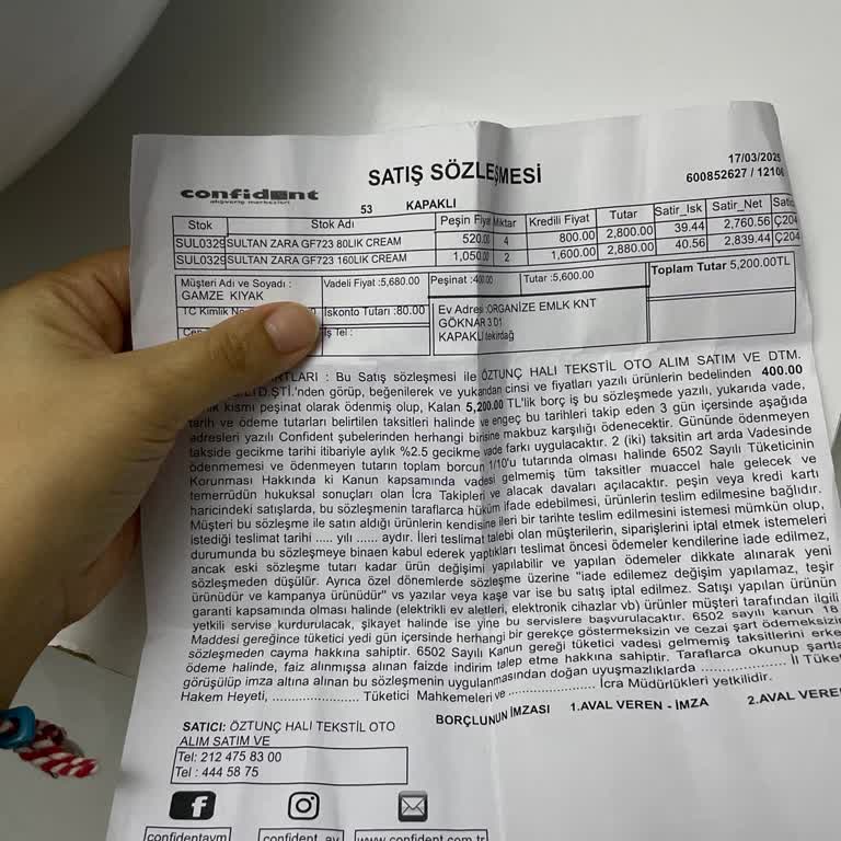 Halı Teslim Edilmedi, Peşinat İadesi Yapılmıyor Ve İptal Gerçekleşmiyor