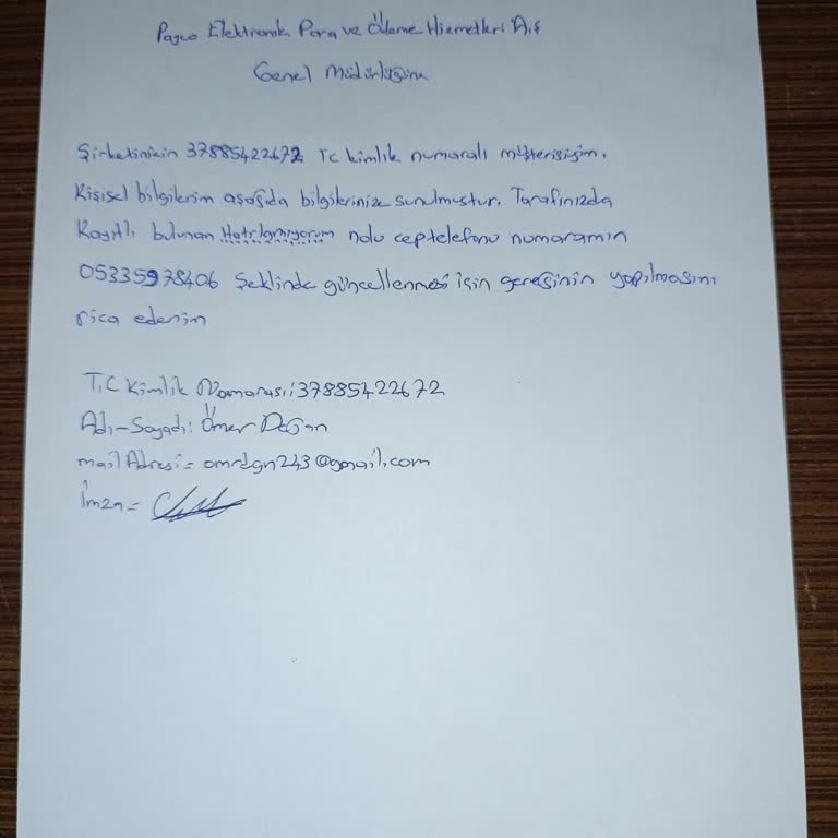 Telefon Numarası Güncelleme Talebim Sürekli Geciktiriliyor