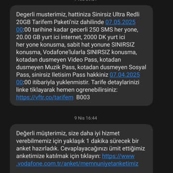 Taahhüt Bitmeden Paket Yenileme Sonrası Ekstra Ücret Talebi