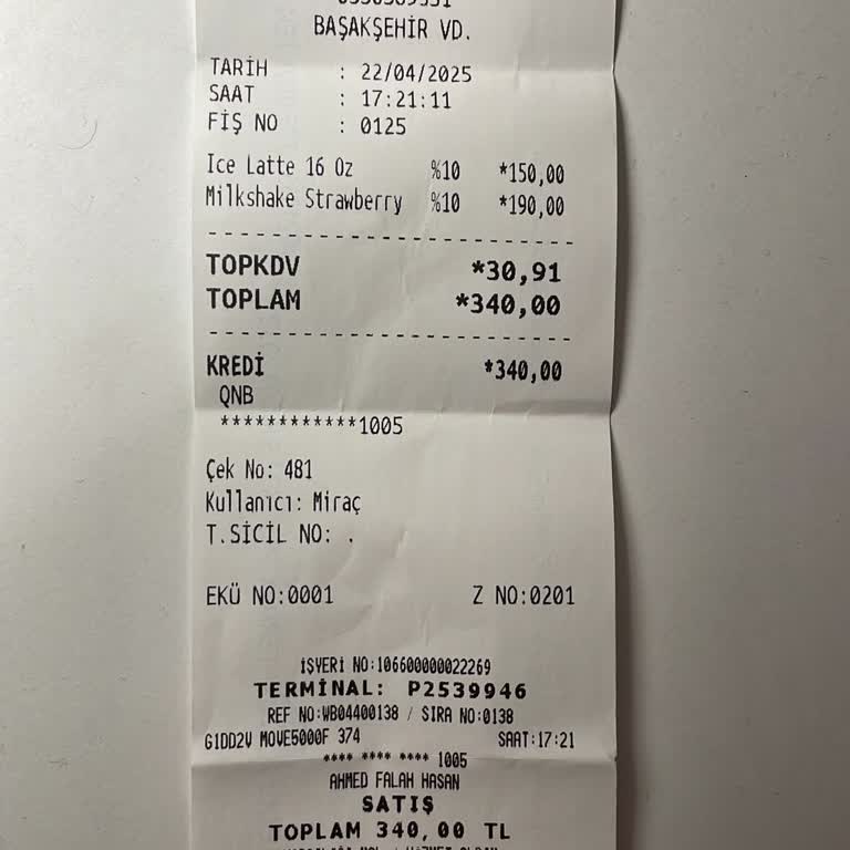Espressolab'ta İçtiğim İce-late Sonrası Ciddi Mide Rahatsızlığı Yaşadım
