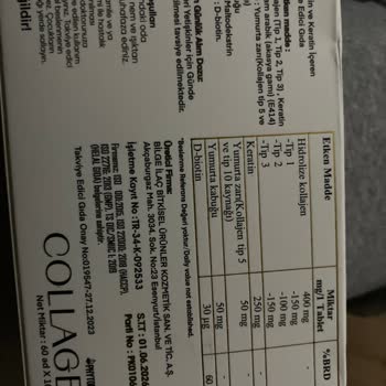 Orient Collagen Yan Etkisi