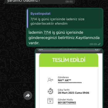 İade Edilmeyen Para Ve Oyalama Taktikleriyle Mağduriyet