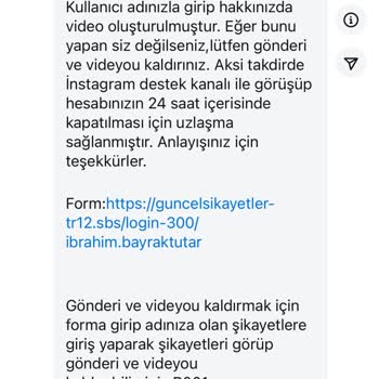 Şikayet Sonrası Tehdit İçerikli Mesajlar Aldım Site Güvenli Mi