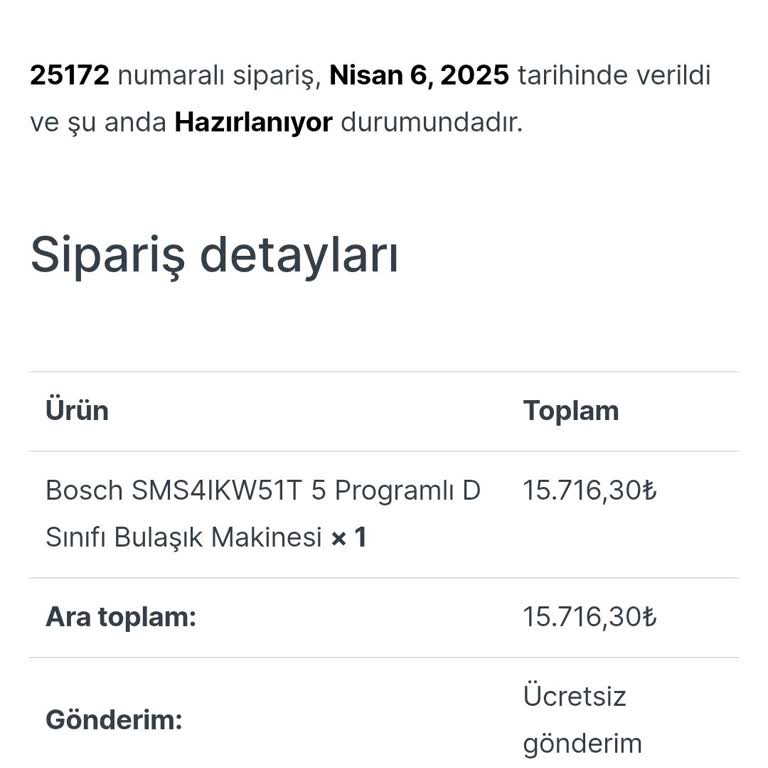 Evinidiz Stokta Olmayan Ürün İçin Geciken İade Süreci