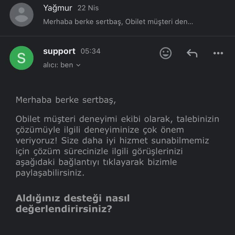 Otobüs Saatinde Gelmedi, Bilet İadesi Talebim Karşılanmadı