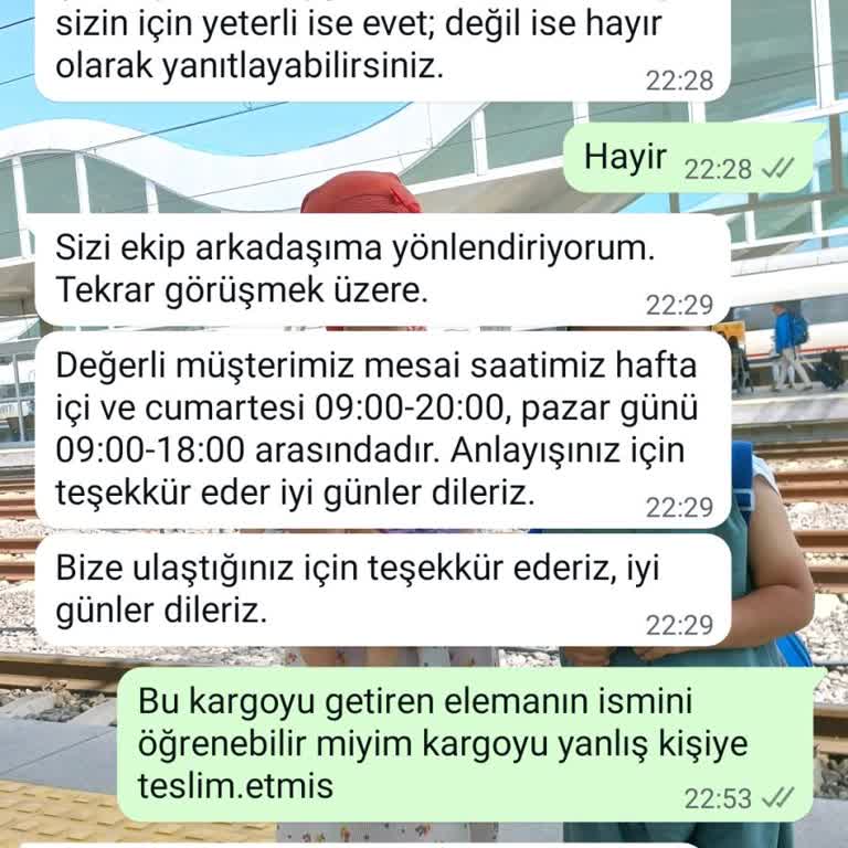Kargom Başkasına Teslim Edildi, Ürünümün İadesini Veya Yeniden Gönderilmesini Talep Ediyorum
