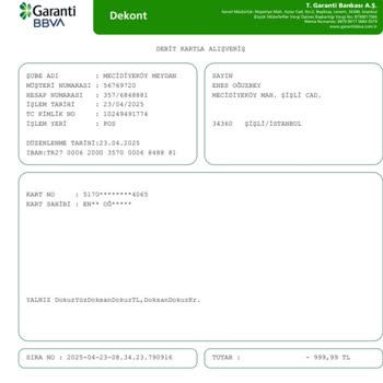 Yanlışlıkla Alınan Çip İçin Para İadesi Talebi