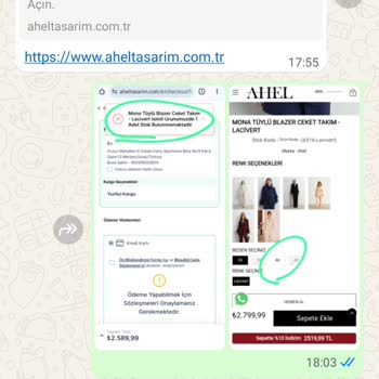 Ahel Tasarım'da İade Ve Beden Bilgisi Sorunları, Kalitesiz Dikiş Ve Müşteri Memnuniyetsizliği