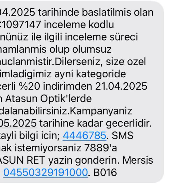 Atasun'dan Alınan Rayban Gözlükte Kaplama Sorunu Ve İlgisizlik Hayal Kırıklığı Yarattı