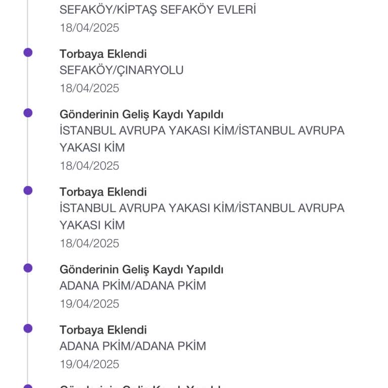 PTT Mersin Bahçelievler Şubesinde Kargo Mağduriyeti