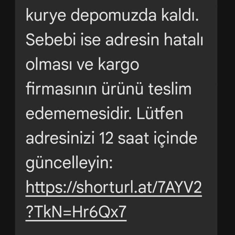 Kişisel Bilgilerimle Yapılan Sahte Kargo Mailleri Güvenliğimi Tehdit Ediyor