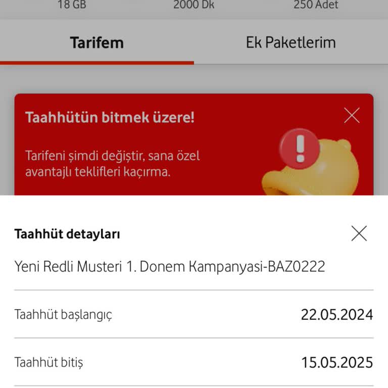 Vodafone'dan Sınırlı Tarife Dayatması Ve Yanıltıcı Bilgilendirme