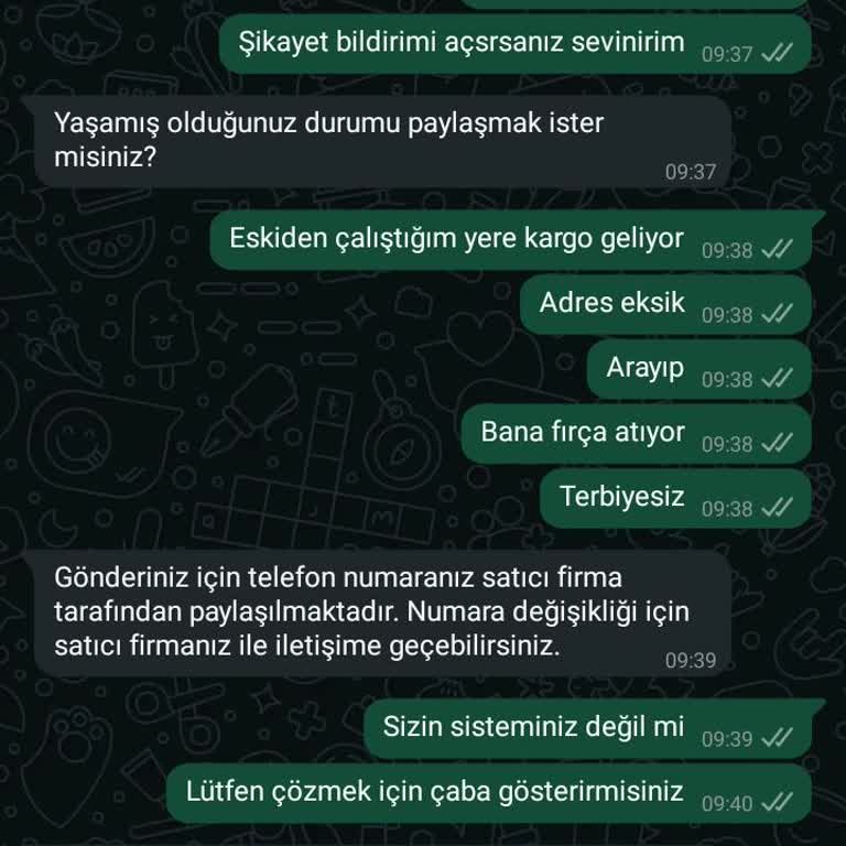 Kargo Taşıyıcısının Agresif Tavrı Ve Kişisel Veri İhlali Mağduriyeti
