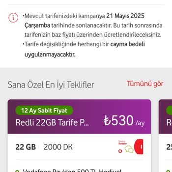 Tarife Değişikliği Sonrası Yüksek Fiyat Artışı Mağduriyeti
