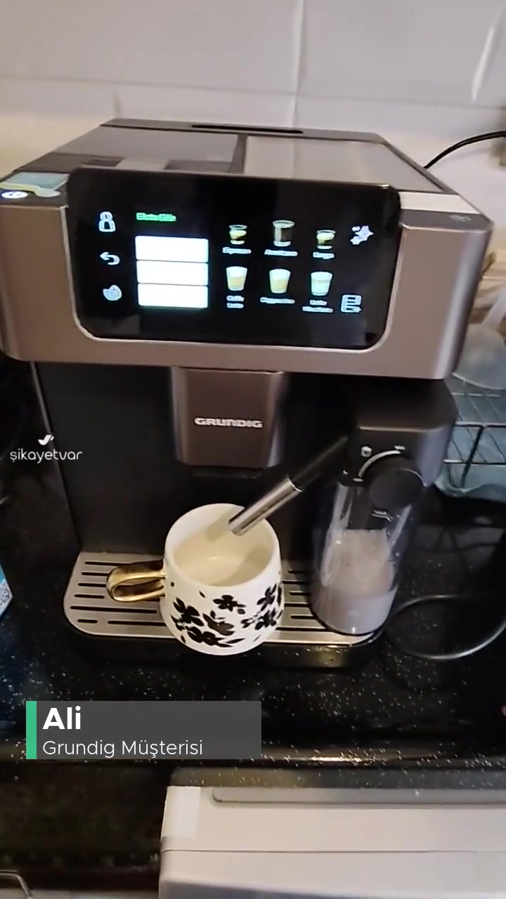 Grundig KVA8230 Delisia Ilık Kahve Sorunu videonun kapak resmi