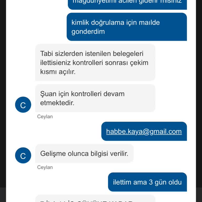 Oyun Sonrası Kazancım Ödenmedi, Kimlik Doğrulama Sonrası Dönüş Yapılmıyor