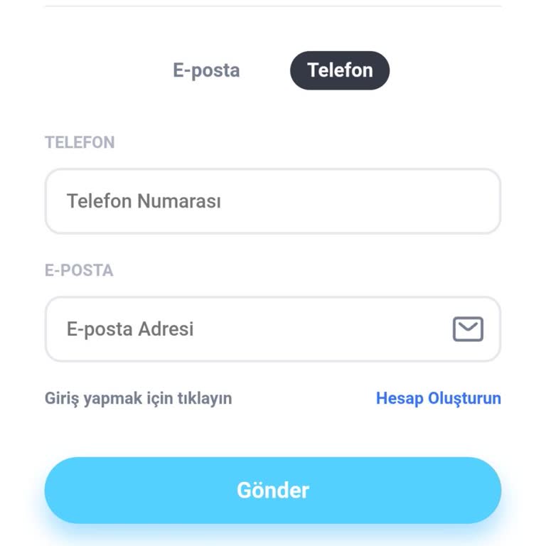 Gbakiyem Şifre Sıfırlamada SMS'i Gelmiyor