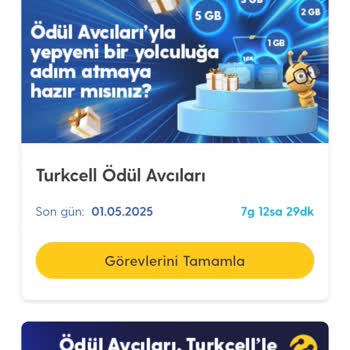 Turkcell Gaming Ödül Avcıları Görevinden Kazanılan İnternetin Verilmemesi Ve Özelliğin Kaldırılması