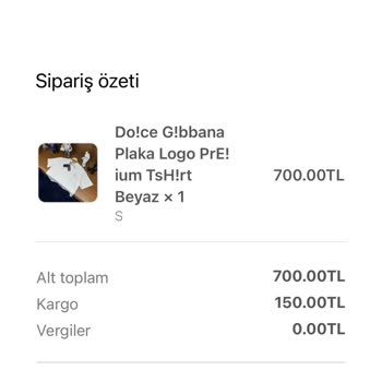 Perfacts Wear Yanlış Ürün Gönderimi ve İade/Değişim Talebi