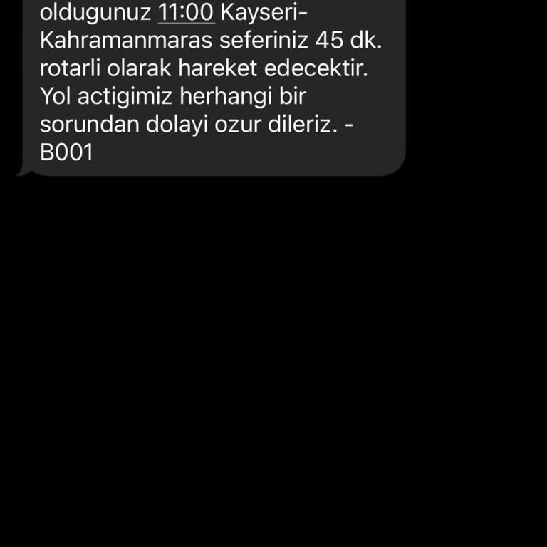 Rötar Bilgilendirmesi Ve Bilet İptal Sürecindeki Mağduriyet