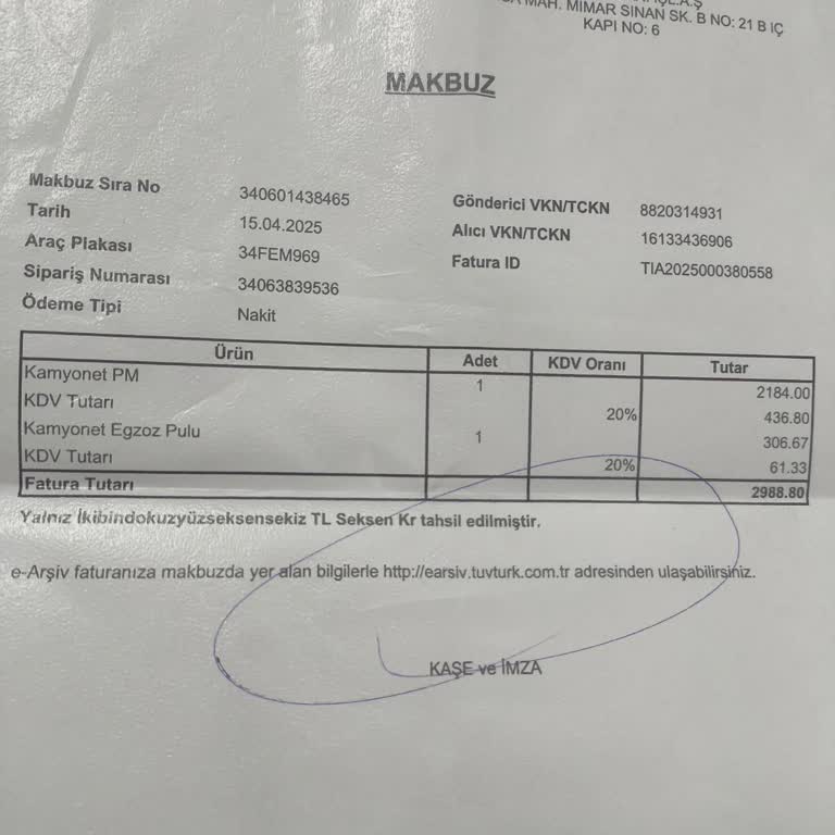 Fatura Tesliminde Gecikme Ve İletişim Sorunu