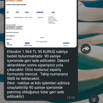 İmrenpaketleme Şikayeti