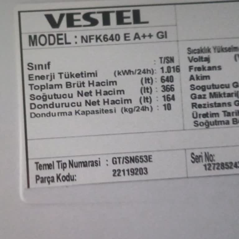 Vestel Buzdolabında Tekrarlayan Motor Arızası Ve Değişim Sorunu