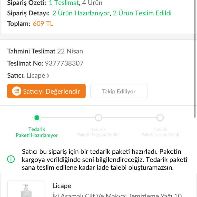 Trendyol Müşteri Hizmetlerine Ulaşılamıyor, Sipariş Ve Kargo Bilgileri Eksik