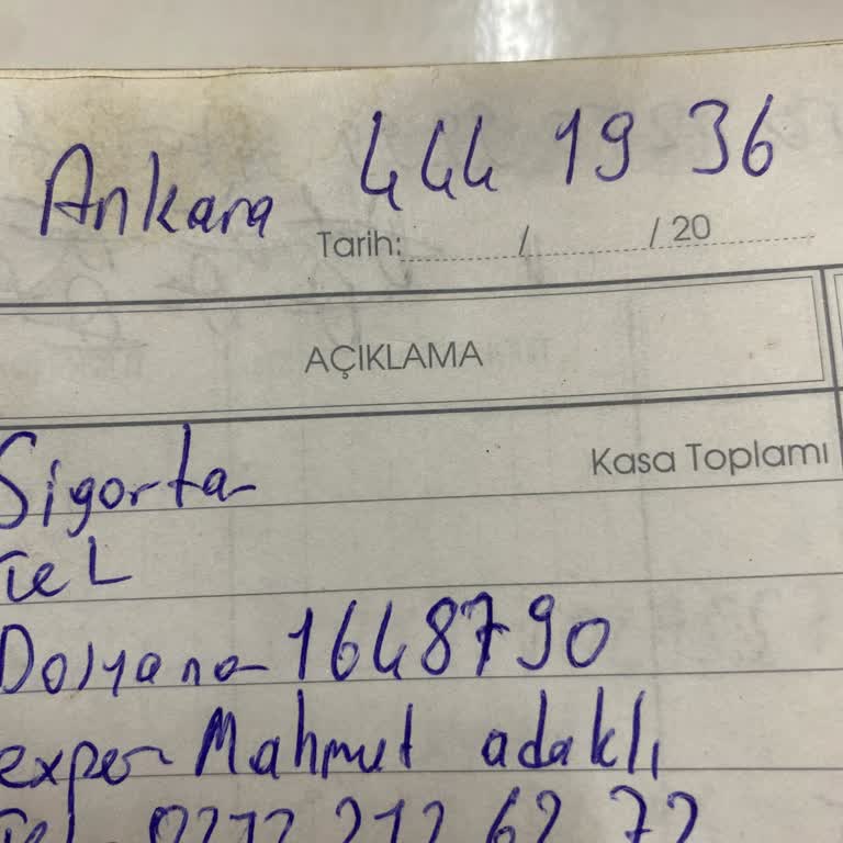 Ankara Sigorta'nın Ödeme Süreçleri Müşteriyi Mağdur Ediyor